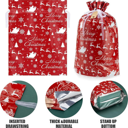 Kringle Express Drawstring Gift Bags